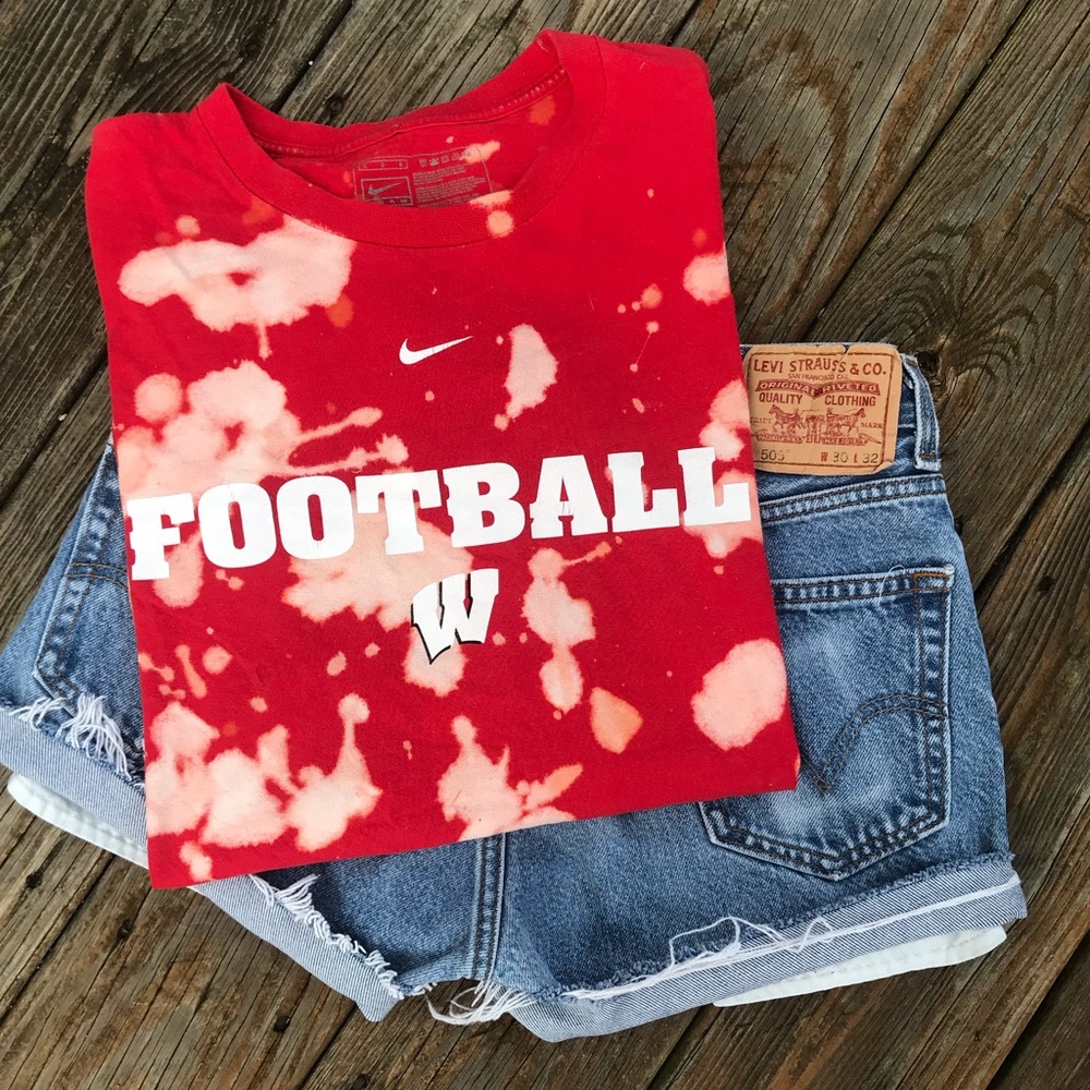 Wisconsin Splatter tee